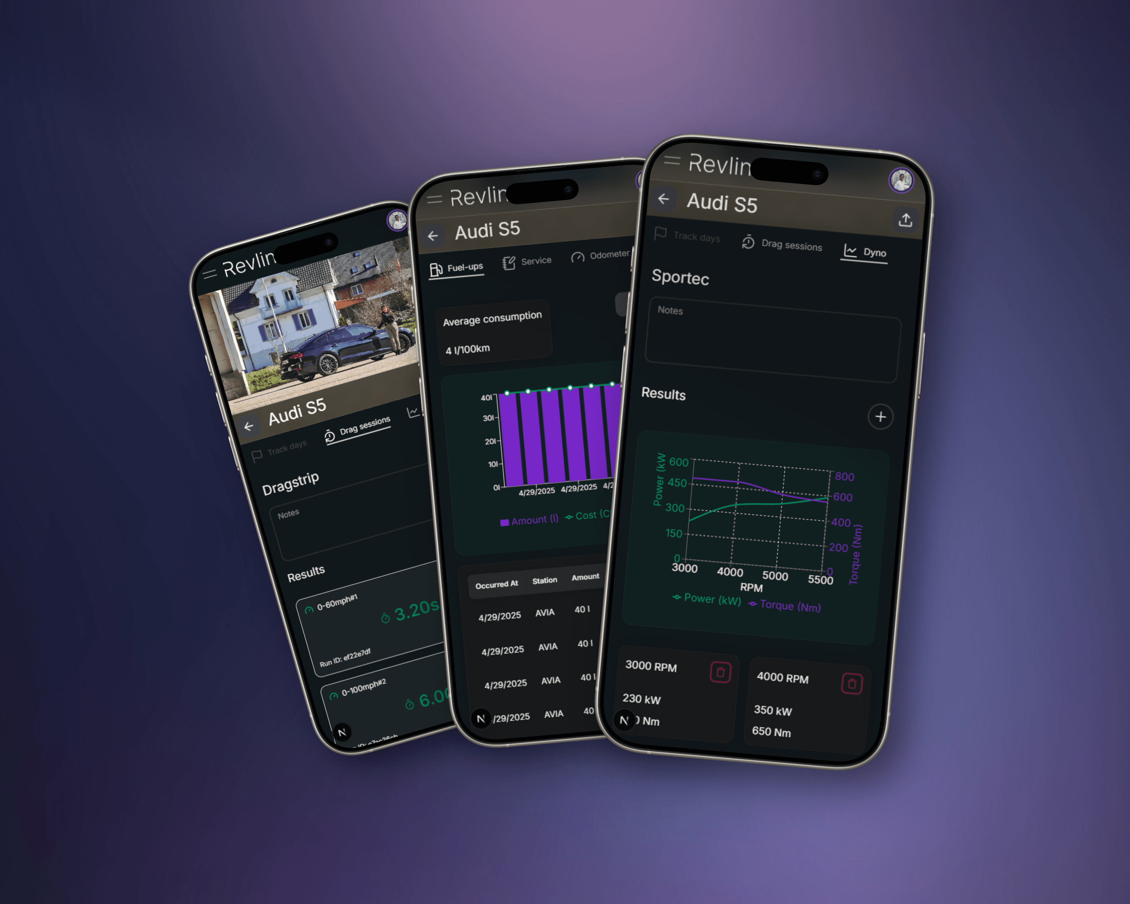 Revline App UI